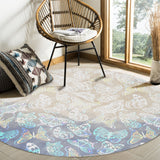 Beautiful Butterfly Circular Felt Rugs - LeobonZone