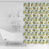 Lemon fruit in summer DURABLE SHOWER CURTAIN - LeobonZone