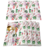 Summer style protea flowers Personalized Table Placemats - LeobonZone