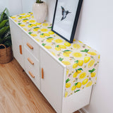 Lemon multi fruit summer Table Runner Place Mats - LeobonZone