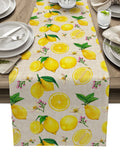 Lemon multi fruit summer Table Runner Place Mats - LeobonZone