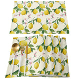Lemon fruit summer Personalized Table Placemats - LeobonZone