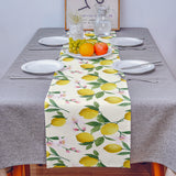 Lemon fruit summer Table Runner Place Mats - LeobonZone