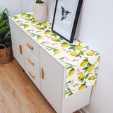 Lemon fruit summer Table Runner Place Mats - LeobonZone