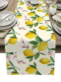 Lemon fruit summer Table Runner Place Mats - LeobonZone