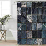 Ceramic tile marble texture Waterproof Durable Shower Curtain - LeobonZone