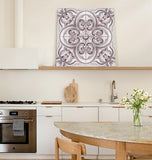 Retro tiles ethnic boho style Canvas painting - LeobonZone