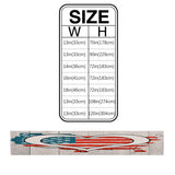 American love map flag Table Runner Place Mats - LeobonZone