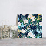 Forest plant leaves flowers Canvas painting - LeobonZone
