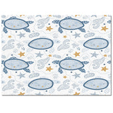 Summer seabed biological Right Angle Felt Rugs - LeobonZone