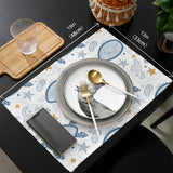 Summer seabed biological Personalized Table Placemats - LeobonZone
