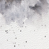 Black Marble light color pattern stone Leather Doormat - LeobonZone