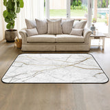 Grey Marble line texture Sponge Rillet Rubber Rugs - LeobonZone