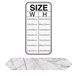 Grey Marble line texture Table Runner Place Mats Sharp Angle - LeobonZone